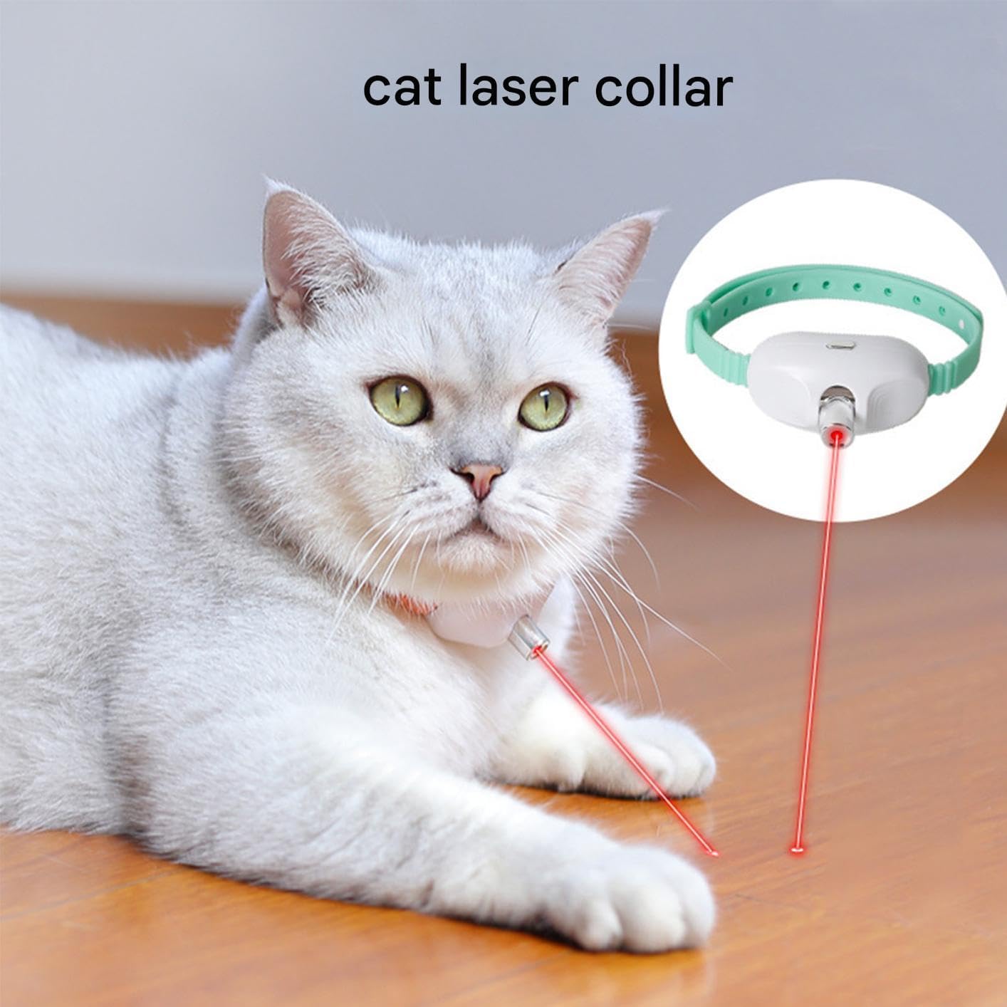 Aploix LaserFocus™ | Hands-Free Interactive Cat Collar