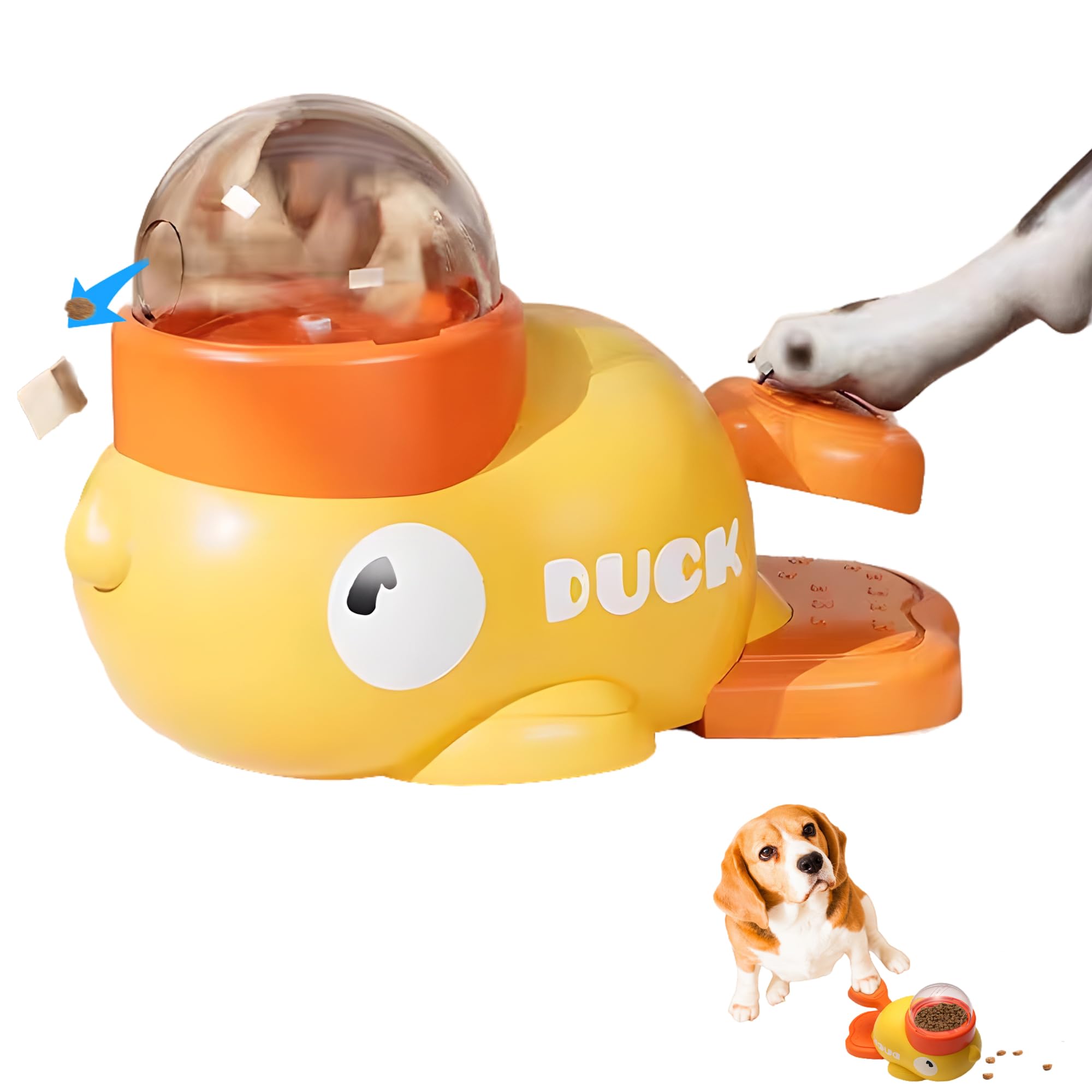 Duck Shape Pet Treat Dispenser