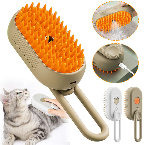 3 in 1 Electric Steam Brush For Pets