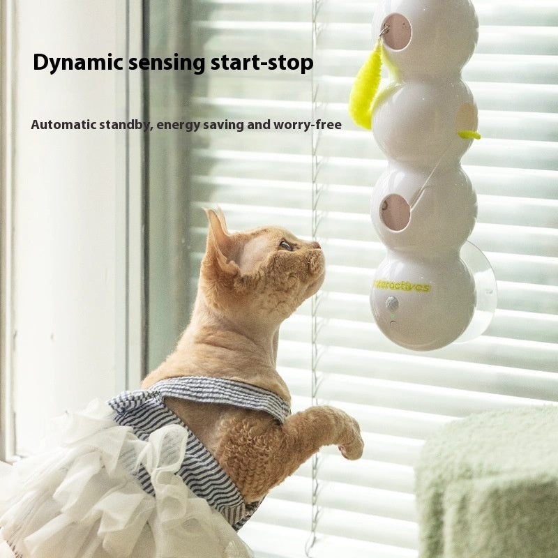 Automatic Teasing Toy Cat